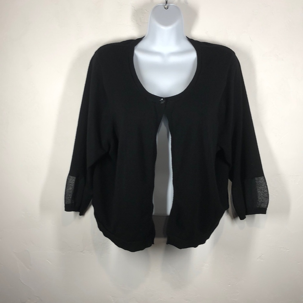 Lane Bryant black cardigan size 22/24